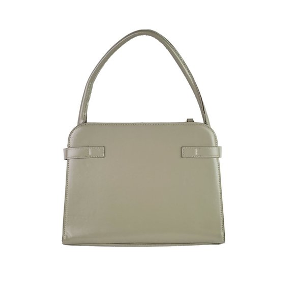 Halston Handbags - Halston Satchel, Sage Vegan Leather with Matching Interior